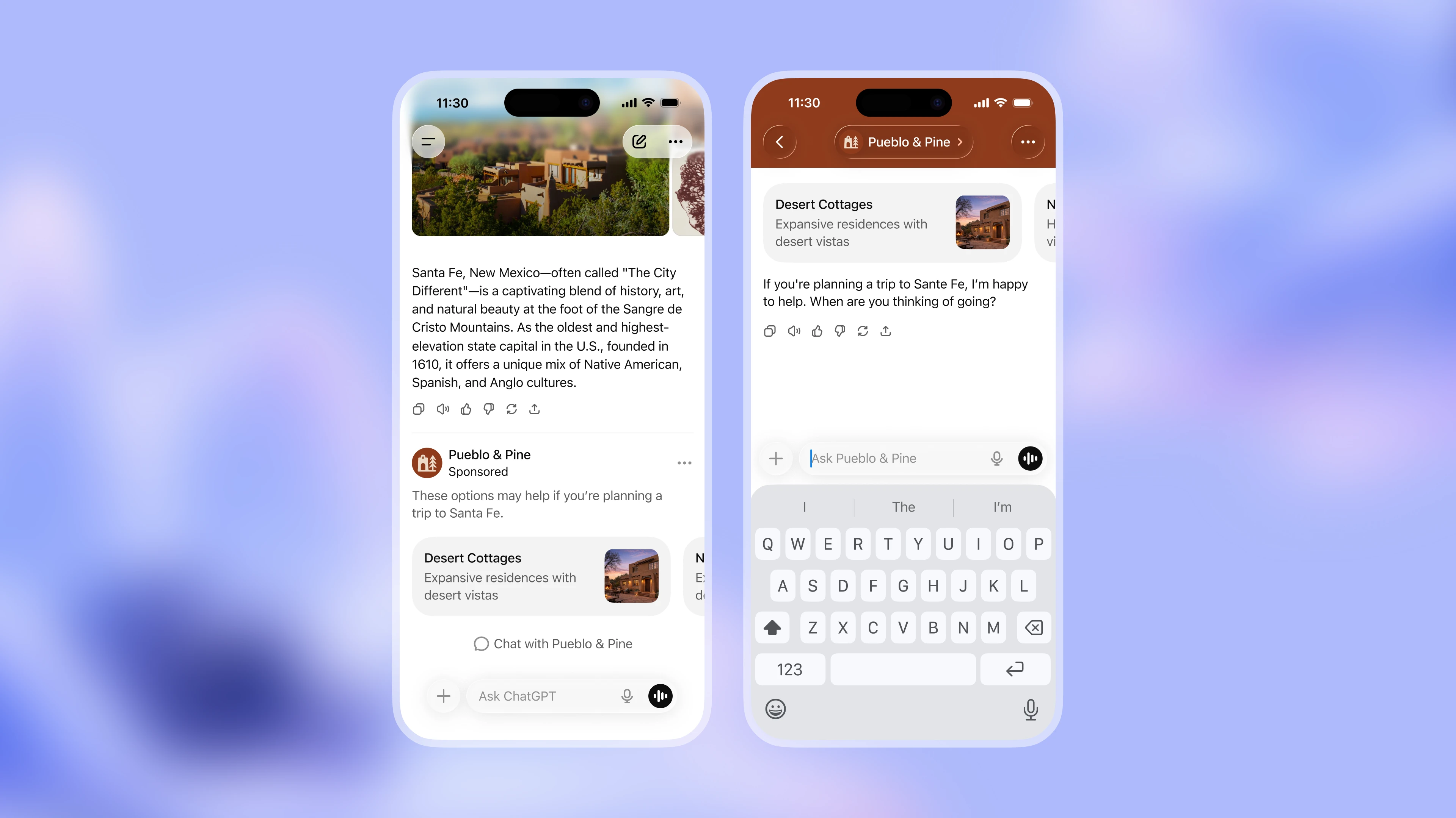 Example of what ChatGPT ads will look like (clearly labeled, separate from AI answers)